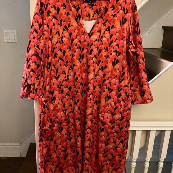 Lesley Evers Red Flame Dress - Picture 3 of 14